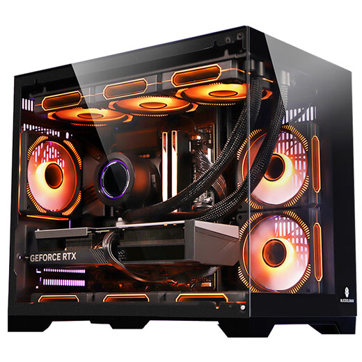 AMD R7 9800X3D host/7800X3D complete machine/RTX5060 5070TI 5080 graphics card desktop computer complete machine sea view room assembly machine thousand frames e-sports package one 7800X3D+RTX5060