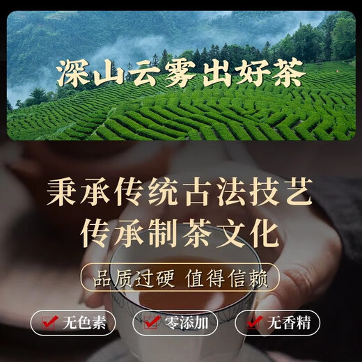 Mingqian Alpine Yunwu Green Tea Strong Flavor Spring Tea Bulk Roasted Green Tea Biluochun Drink for yourself Yunwu Green Tea 20g