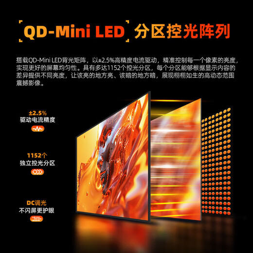 Titan Legion 27-inch 4K160Hz dual-mode 320Hz e-sports monitor Fast IPS screen MiniLED external notebook game built-in speaker HDR1000 lifting and rotating 1MS new upgrade P275MV PLUS enhanced version