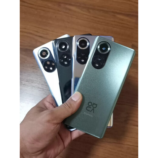 Huawei (HUAWEI) nova9 back cover nova9pro original mobile phone case nova8 glass back screen nova8pro battery cover nova9pro bright black original back cover + frame lens +