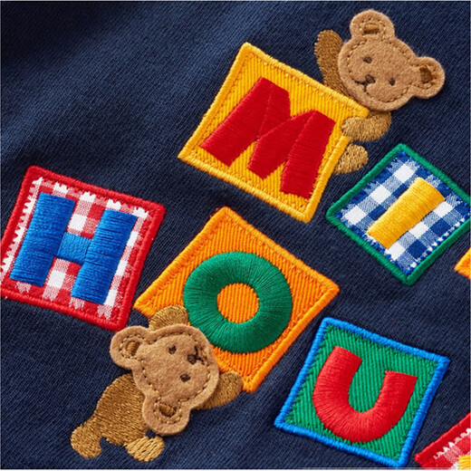 Ya Keer spot MK children's clothing Japanese cartoon bear letters boys and girls frog pants overalls bag fart shorts on behalf of delivery red frog pants 80 cm