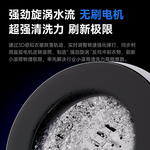 KANGYAN wall-mounted fully automatic double-cabin underwear washing machine household small double-barrel washing and drying machine for underwear special washing machine mini drum sock washing artifact lazy washing machine starry sky gray double barrel partition washing desktop model stainless steel liner丨pasteurization