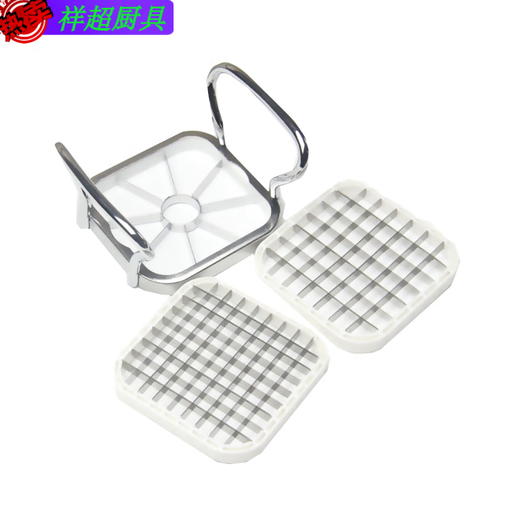 Enshousu household slicer, apple slicer, fries slicer, potato slicer, wolf tooth slicer, radish slicer, cucumber slicer, 5-piece stainless steel cutter set