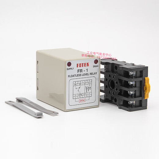 Yue Changsheng genuine Taiwan original FOTEK Yangming liquid level relay FR-1 controller C-6 AC220V one AC C-6AC220V comes with base