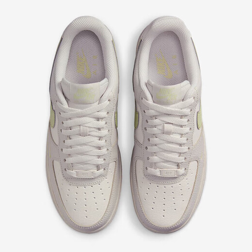 耐克（NIKE）休闲鞋女鞋2025夏季新款运动鞋AF1空军一号低帮板鞋IB3881-001 IB3881-001幻影灰白/浅军绿 36.5