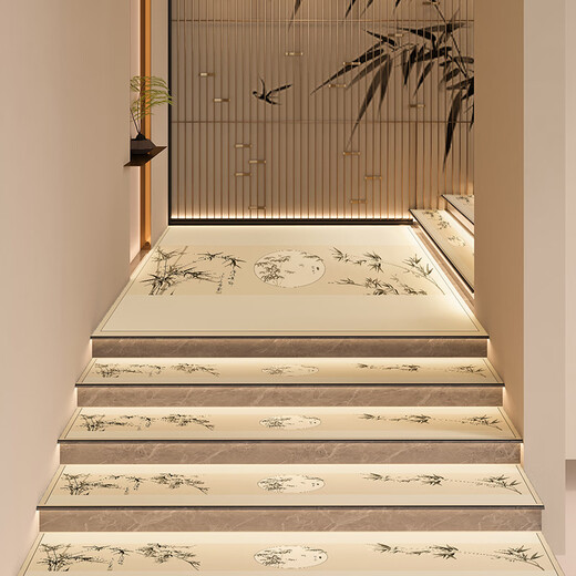 Miaopule [Pangdonglai Hot Product] Duplex Villa Stair Stair Pad Spec-Leseping Hightaulity Mat, который можно очистить, и без клей.
