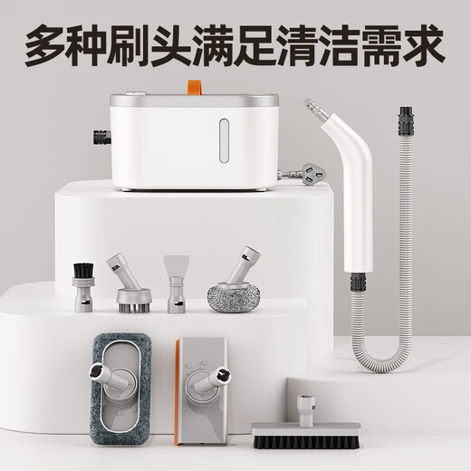 CKULH German steam cleaner high temperature and high pressure cleaning multifunctional sterilization and mite removal kitchen degreasing cleaning sofa all-in-one machine washing range hood cleaning glass washing window stove high temperature steam cleaning machine DC motor