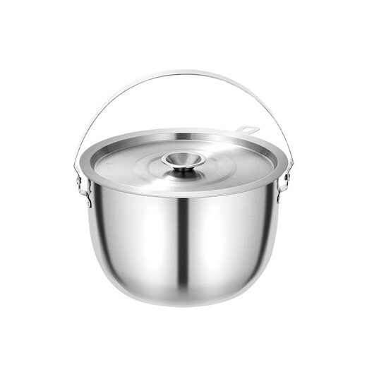 Enshousu 316 stainless steel lard tank with lid and filter oil pan with handle and filter, large capacity, high temperature resistance and deepening, oil basin + handle + lid + filter 2.8L 316 stainless steel lard tank in activity