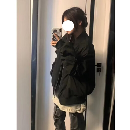 简方位POU复古港风夹克男潮牌青少年学生校园痞帅薄款外套情侣上衣服男 ltt-7374灰色 M