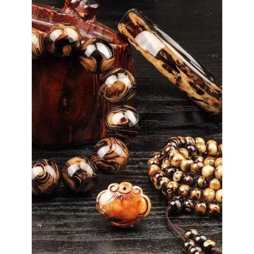 T&U sea willow bracelet blood willow bracelet toy piece sea willow original wood text toy 18-20mm