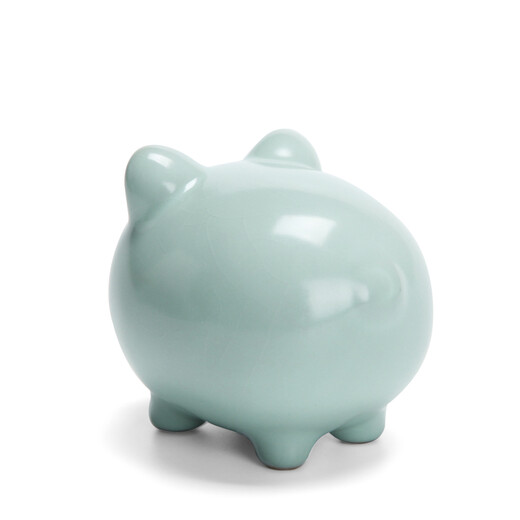 Looking for Ru Ru Kiln Tea Pet Pig Ornaments, Cute and Rareable Split Ice Cracking Glaze Kung Fu Tea Accessories Tea Ceremony Zodiac Piglets Ru Kiln Pigs