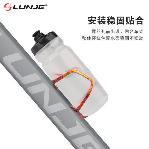 Bicycle water bottle rack, mountain bike ultra-light aluminum water cup holder, bicycle water bottle holder equipment accessories, water bottle rack, sand blue