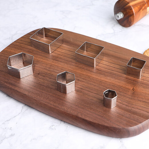 Teyan stainless steel mini mousse circle cookie mold set cookie mold 30-piece set baking round cookie mold 30-piece cookie mold box set