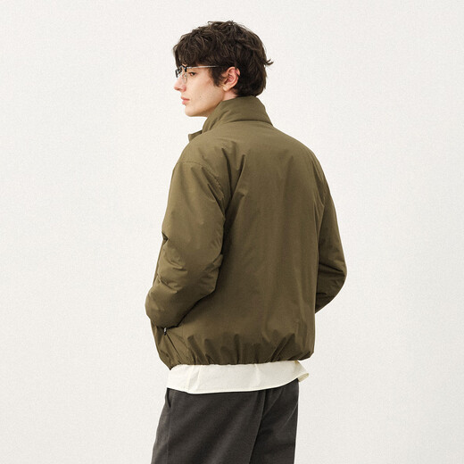 714street3M Thinsulate warm velvet jacket for men 2025 autumn and winter new lightweight three-proof high-pile cotton jacket crocodile color L