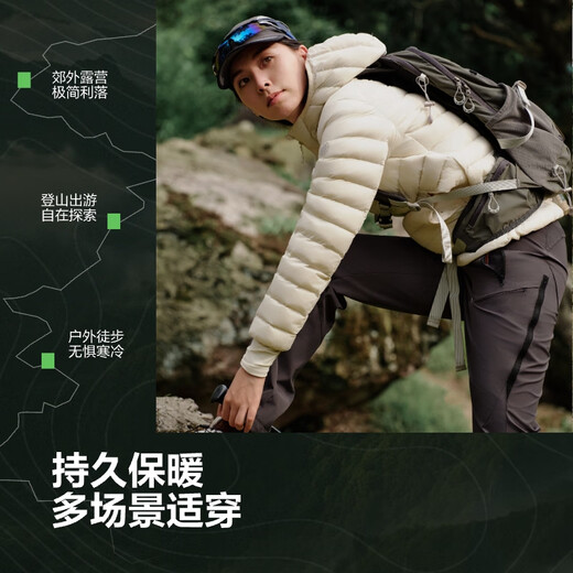 Bosideng 25 Years Goose Down Down Jacket Women's Autumn and Winter Lightweight Hooded Slim Short Style Liner Versatile Warm Jacket