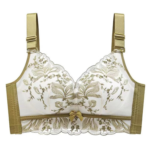 Underwear for women with small breasts, push-up, adjustable, thickened upper support, anti-sagging, side breasts reduction bra, sexy no wire rims 9929 red 80A 36_