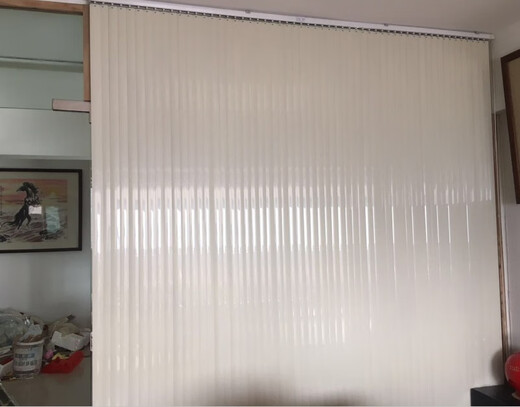 Huili's aluminum alloy blinds vertical blinds vertical blinds vertical aluminum blinds office blackout curtains partition door curtain bright light 9 cm square meters