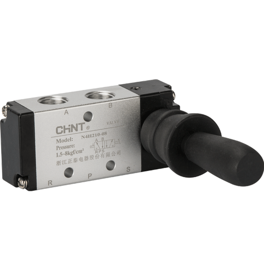 Chint pneumatic switch manual valve 4h210-08 air valve hand turn valve manual reversing valve hand plate valve 3H310-10 3H210-08+8mm connector