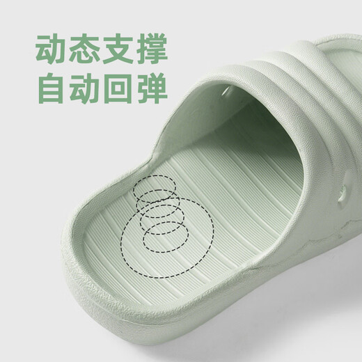 LATE TIME children's slippers summer boys and girls bathroom bath non-slip home parent-child slippers indoor home baby slippers green 16 cm inner length 160 suitable for feet about 15cm long