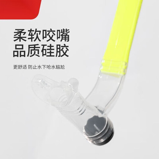 Diving respirator can breathe underwater, swimming professional training tube, front-mounted adult freestyle breathing equipment, advanced black - earplugs and nose clip set, upgraded PVC tube