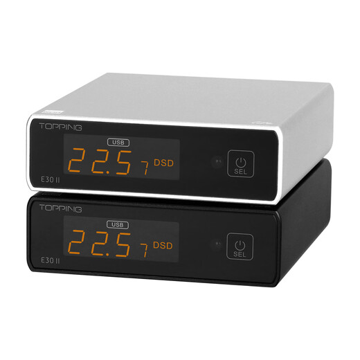 TOPPING E30 II Lite audio decoder AK4493S fever DAC hard decoding DSD512 desktop decoder E30II lite silver