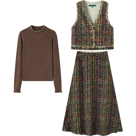 Wancaoyi 2025 winter new fashion suit H07011559 green L