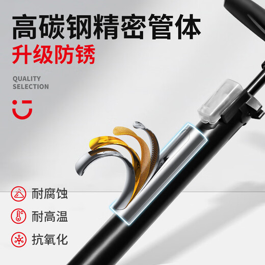 Mingchuang excellent product multi-functional high-pressure pump household air pump bicycle electric motorcycle high-pressure belt table suitable for Aian ut