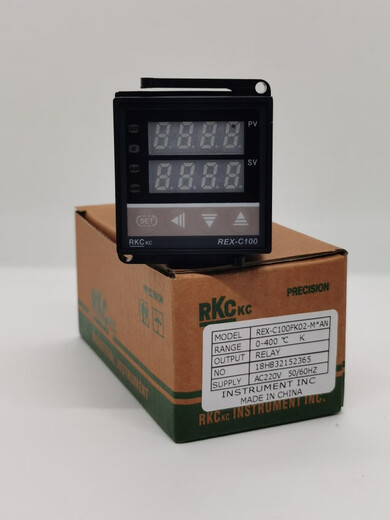 REX-C100 temperature controller universal input thermostat 48X48 digital display smart temperature control meter RKCKC REX-C100FK02-M*AN