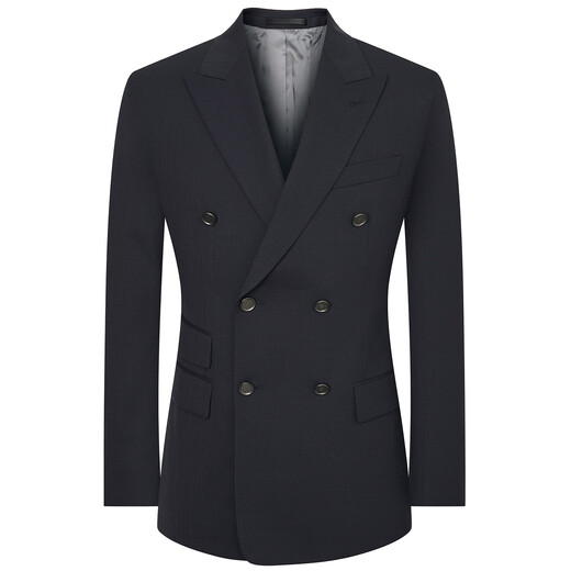 Anniversary Bird Suit Men's ONE Series Autumn Men's Fashionable Business Formal Suit and Pants Suit Men's Deep Sea Blue 52 A(185/104) /Please note the waist or trousers