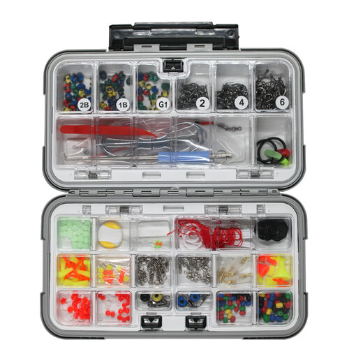 Huili's rock fishing accessories combination set, sea fishing accessories collection, fishing gear, waterproof rock fishing slippery box, small box rock fishing set, model B