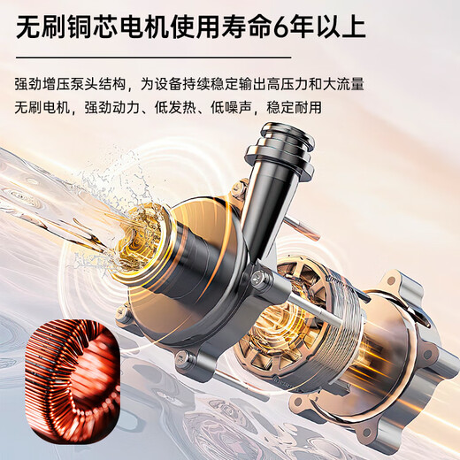 Brother Jie Commercial Steam Cleaner High Temperature and High Pressure Housekeeping Home Appliances Cleaning Air Conditioning Tools Household Multifunctional All-in-One Cleaning Equipment High Temperature Kitchen Oil Fume Degreasing Cleaning Machine High-end Double Pump Model-5000W Type 100KG Five-in-One Standard Model