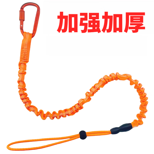 Spring retractable rope gadget electric drill wrench power tool anti-fall rope high-altitude work anti-fall rope ordinary green 60 cm stretch 0.9 meters