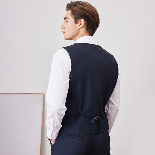 Shanshan suit suit wool three-piece men's business anti-wrinkle easy-care suit wedding groom professional formal suit