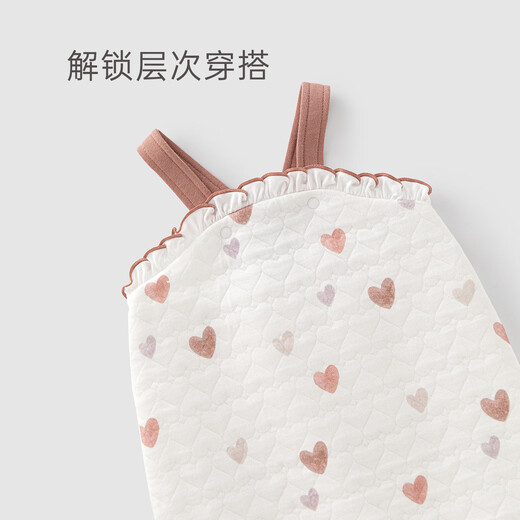 Guiqi Bear Baby Girl Silk Cotton Cute Overalls Autumn and Winter Baby Children's Fashionable Outerwear Warm One-piece Pants