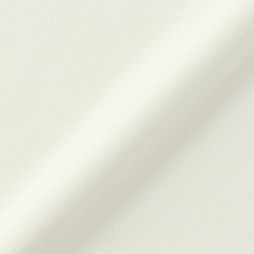 MUJI Women's Lightweight Round Neck Long Sleeve T-shirt Women's 25th Autumn Women's Basement FCD37A5A Off-White S (155/80A)