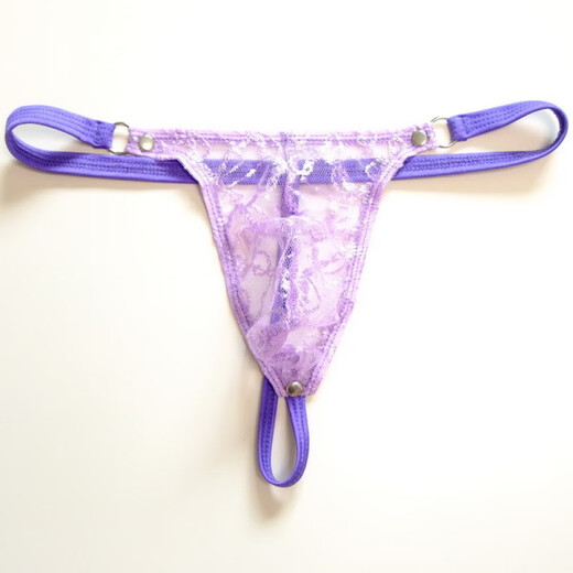 TTPMER Transparent Mesh's Men's Men's Thong и Ship-Showing PP Модный и творческий мужское нижнее белье Сексуальное и соблазнительное футболка с низким уровнем кейма White S
