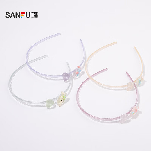 Sanfu Butterfly Rabbit Dog Headband Single Lively Cute Fun Hair Accessories Headband 842405 Blue Butterfly 1