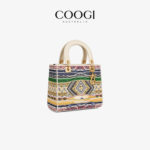COOGI bag women's bag light luxury brand 2025 new handbag Princess Diana bag birthday gift for mother, girlfriend and wife five colors