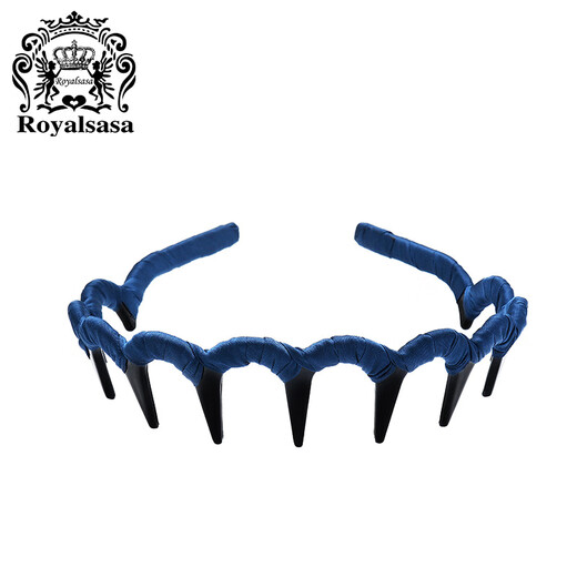 Royal sasa royal salsa fluffy high skull toothed non-slip wavy hair hoop women's headband pressed hairpin hair bundle headdress broken hair hole