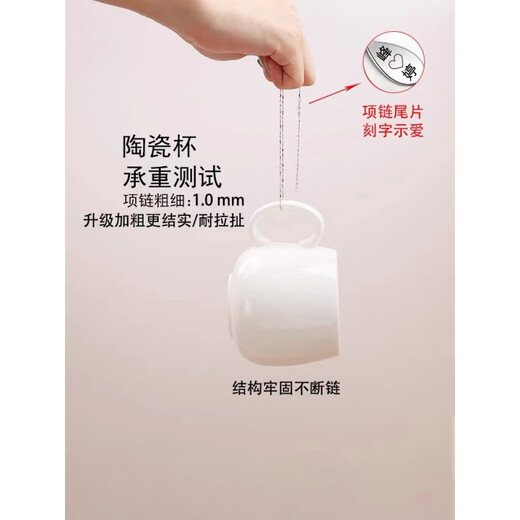 PT950 platinum necklace for women platinum necklace for women platinum clavicle chain platinum fine clavicle platinum box chain (PT950) 50cm