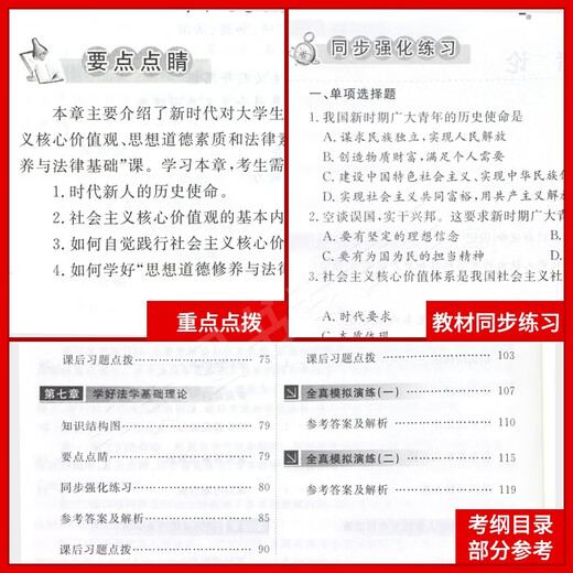 全新正版15042思想道德与法治自考书备战2025年03706思想道德修养与法律基础天一自考通考纲解题读配套2018 自考思修03706/15042冲刺题库