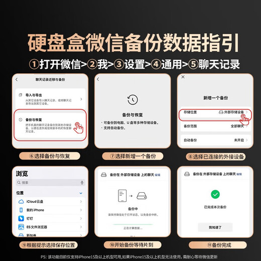 绿联40Gbps硬盘盒 兼容雷雳雷电5/4/3/USB4 M.2 NVMe移动硬盘盒 适用苹果Macmini笔记本接SSD固态D703