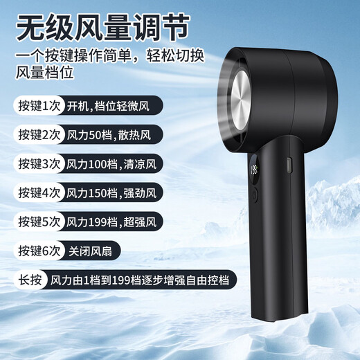 Pet dog special mouth hair dryer mini facial hair blower Bichon Teddy handheld bath artifact T100-S high speed fan - yellow power 5w