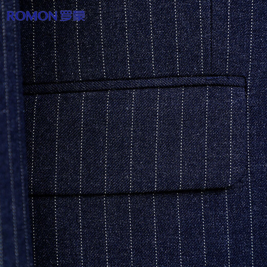Lomon suit suit, men's business casual striped wedding dress, slim professional interview workwear, groomsmen's clothing, groom's clothing