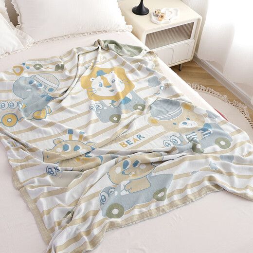 Pick-up Cat Newborn Children's Gauze Bamboo Fiber Cooling Blanket Thin Baby Cover Blanket Ice Silk Cooling Baby Towel Quilt Nap Blanket Xiaolu Class A Cooling Blanket