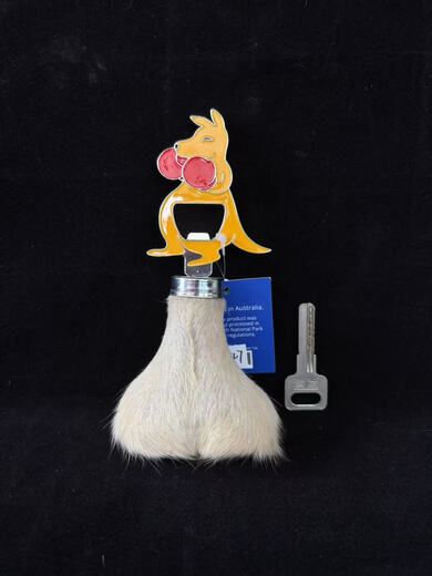 OUOETY袋鼠啤酒开瓶器 袋鼠蛋蛋开瓶器 澳大利亚制造个性礼品旅游纪念品 现货1047妲蛋澳洲制造/特有