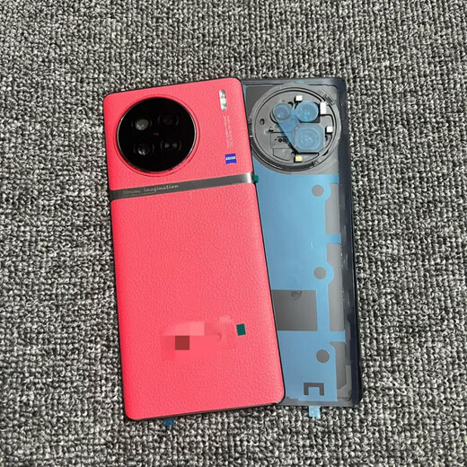 LZQLY is suitable for vivoX90 original back cover x90 pure original disassembled glass back cover back shell body accessories X90/X90S white with frame