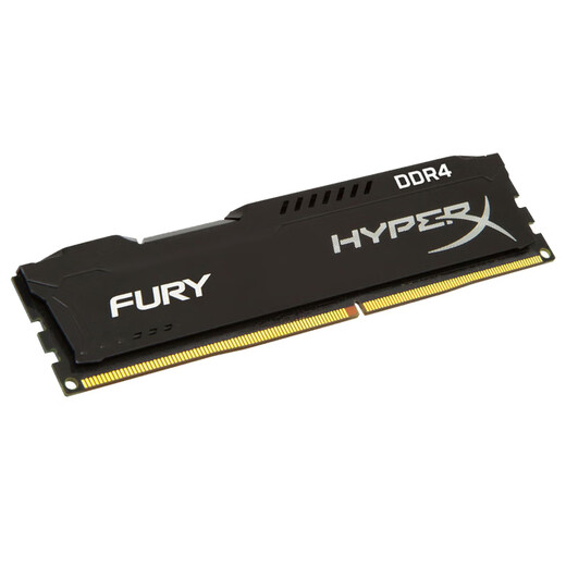 Kingston HyperX FURY Beast DDR4 PC4 UDIMM fourth generation desktop computer memory module upgrade DIY game e-sports dual channel DDR4 2400 desktop HyperX FURY Thunderbolt 16GB 2 modules (total capacity 32GB)