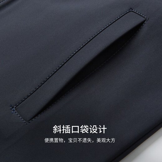 Shanshan high count and high density jacket men's thin crisp and smooth anti-wrinkle cardigan executive lapel business jacket