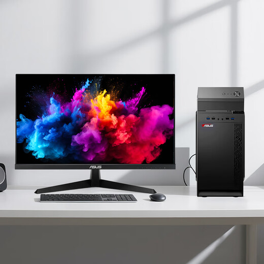 ASUS graphics workstation i7 designer dedicated graphic design CAD drawing 3D modeling rendering UG art video editing dual hard drive desktop assembly computer host configuration seven 12th generation i7/32G/RTX3060 12G host + 27-inch monitor